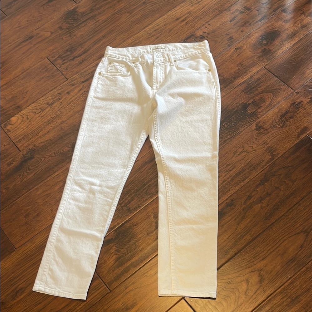 7  FOR ALL MANKIND White Jeans - sz 28